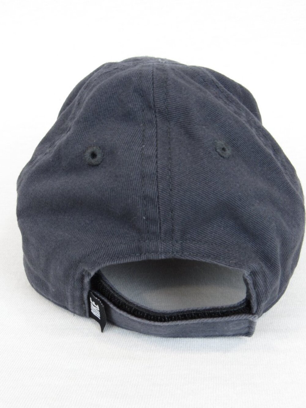 Nike Boys Toddler 2T-4T Cap Swoosh 100% Cotton Adjustable Baseball Gray Hat - Picture 3 of 10